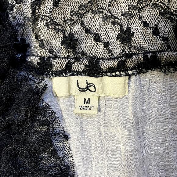 Adorable Lace Gothic Ruffle Square Neckline Tube Top Whimsygoth Emo - Picture 11 of 11